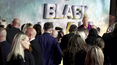 'The Rock' brings 'Black Adam' DC power to London