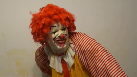 Ronald McDonald Tastes Burger King