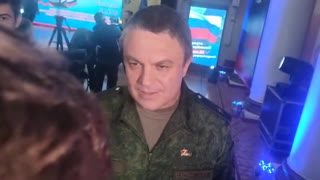 HEAD OF THE LPR LEONID PASECHNIK AFTER THE ANNOUNCEMENT OF THE RESULTS OF THE REFERENDUM