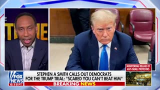 'IT'S NOT WORKING!': Stephen A. Smith Torches Dems for Lawfare, 'They Can't Stop Trump's Momentum'
