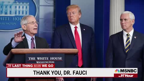 Dr. Anthony Fauci Gives Final Briefing At The White House