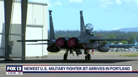 Newest U.S. military fighter jet arrives in Portland LiveNOW from FOX