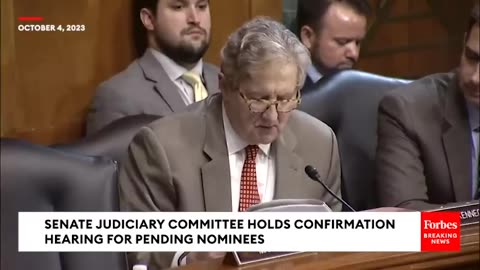 'DID YOU WRITE THAT-'- KENNEDY CONFRONTS JUDICIAL NOM ABOUT PAST STATEMENTS ON 'RACE & SEXUALITY'