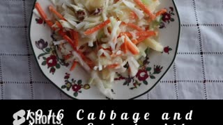 1916 Cabbage and Apple Salad with Pineapple Mustard Dressing