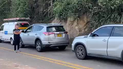 Protesta peaje vía a Barrancabermeja