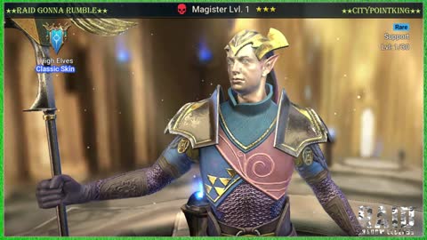 Raid Shadow Legends - Magister - Classic Skin