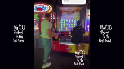 Steph Curry Shows No Mercy To Wife Ayesha In Arcade Hoops! 😱