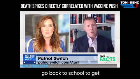 Death Spikes Directly Correlated with Vaccine Push - Face the Facts with April Moss, Sept. 2022