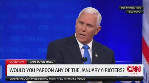 FORMER RINO VP MIKE PENCE🎭HAVE NO INTEREST IN PARDONING JAN6 PATRIOTS🗽💫