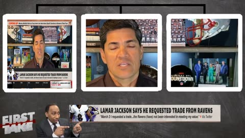 FIRST TAKE _ _Lamar Jackson to be TRADED! Colts offer a fully guaranteed deal_ Adam Schefter UPDATE
