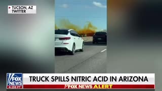 Trucks spills nitric acid in Arizona