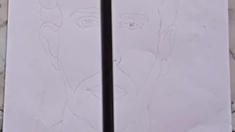 Hrithik Roshan drawing #shorts #transition #hrithikroshan.mp4