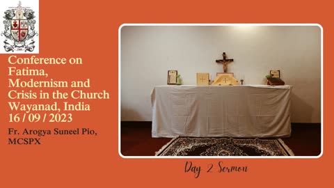 Sermon 2, Fr. Suneel Pio, MCSPX- 17/09/2023, Wayanad Conference