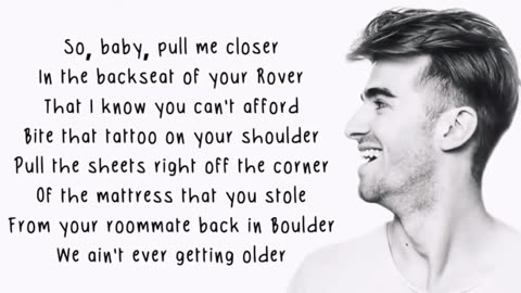 The Chainsmokers - Closer (Lyrics Video) ft.Halsey