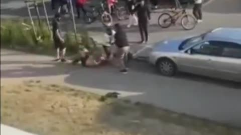 Georgians and Armenians viciously assault a Polish person in Wroclaw, Poland
