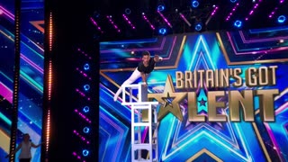 BRAVE Antony Torralvo takes his act to TERRIFYING heights! | Auditions | BGT