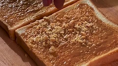 Next time you make #frenchtoast, make sure to add some peanut butter and chopped peanuts