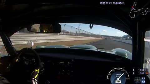 At the 2022 Historic Grand Prix in Zandvoort, onboard the DHG Racing Cobra Daytona