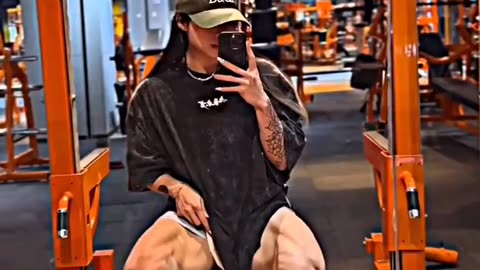 Leg workout with fitness motivation girl leg 🦵