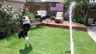 Slow mo leap for water