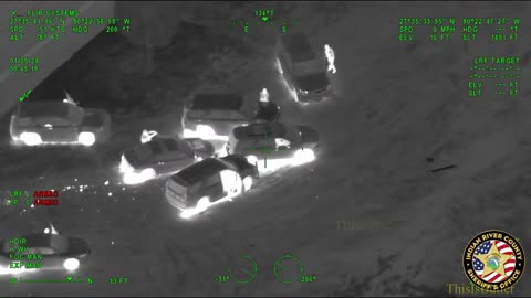 Indian River County Sheriff's release helicopter footage of teens evading deputies