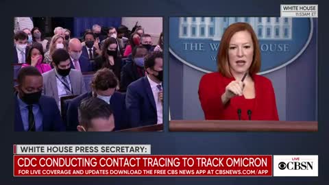 Psaki Press Conference Goes Off The Rails. South African Reporter Not Happy With Regime's Travel Ban