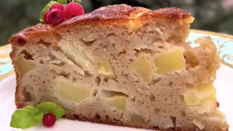 #яблочныйпирог #olmalipirog супер сочный пирог из кефира 😋