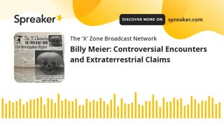 Billy Meier: Controversial Encounters and Extraterrestrial Claims