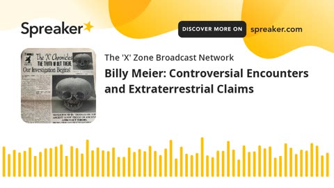 Billy Meier: Controversial Encounters and Extraterrestrial Claims