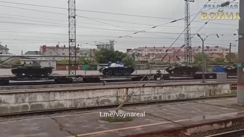 Russians Sending Tiny T54s to Ukrainie