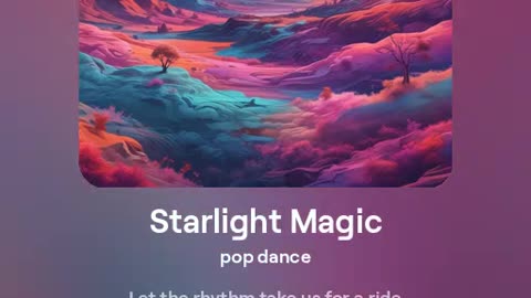 "Top viewed song of 2024"-*Starlight magic*