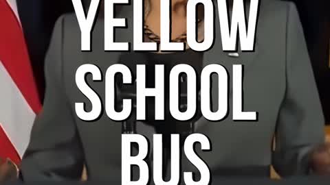 Kamala, Who Doesn't Love A Yellow School Bus Right?