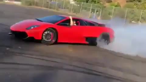 The Lamborghini drift