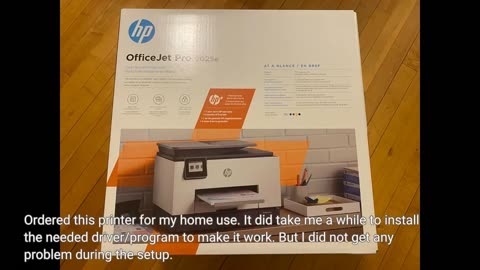 HP OfficeJet Pro 9015e Wireless Color All-in-One #Printer-Overview