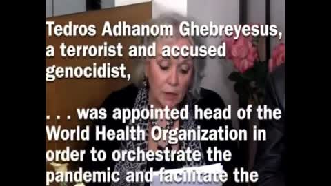 Former UN staff member Claire Edwards The CV-19 Genocide of 2020