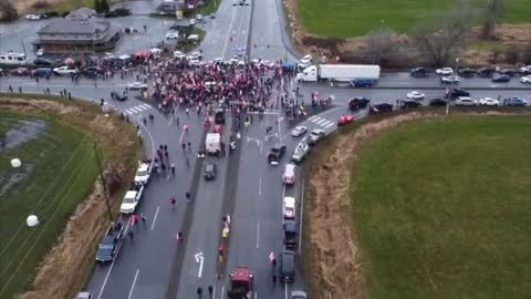 PEOPLE OF CANADA STAND UP IN THE THOUSANDS FOR FREEDOM