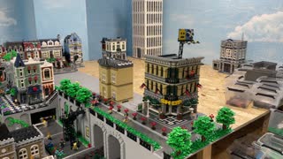 Lego City Update - First house on upper platform