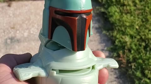 McDonald's Star Wars Boba Fett Toy - Slide Test