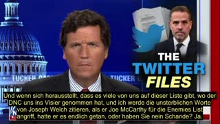 Tucker Carlson zu TwitterFiles (automatische Untertitel)