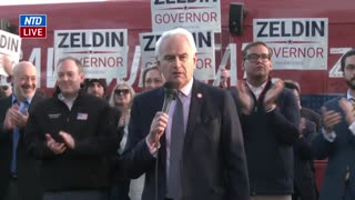 LIVE: Queens Residents Rally to Support Lee Zeldin for New York Governor