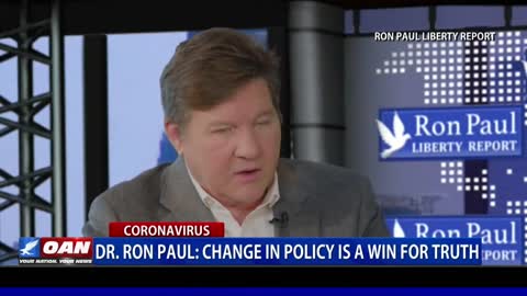 Dr. Ron Paul: Change in policy is a win for truth