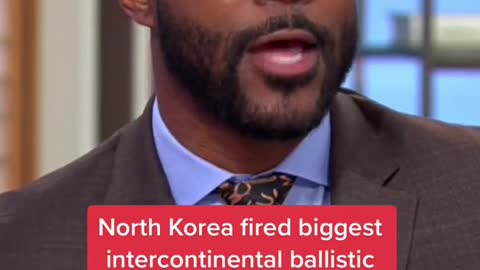 North Korea fired biggest intercontinental ballistic missile yet