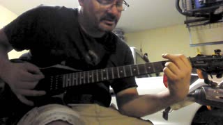 How I play AC/DC "You Shook Me All Night Long" on Guitar made for Beginners