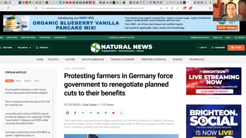 IT'S HAPPENING: GLOBAL FARMER UPRISING! - Countries Rise Up Against World Economic Forum!