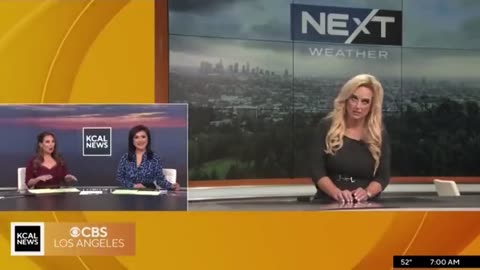 LA meteorologist collapses on live TV