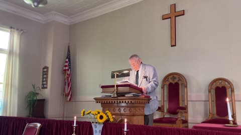 Sunday Sermon Cushman Union Church 5//21/23