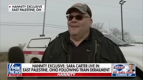 Sara Carter shares concerns of East Palestine, Ohio, residents