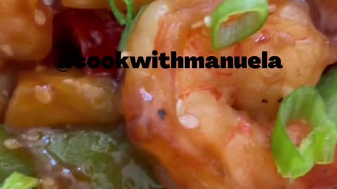 How to make shrimp in pineapple with herbs delicious 🍤🍍🤤