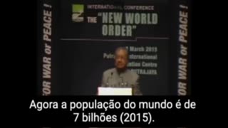 New World Order telling they want 1 Billion Population