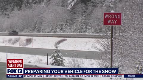 Preparing your vehicle for the snow in Washington state FOX 13 Seattle